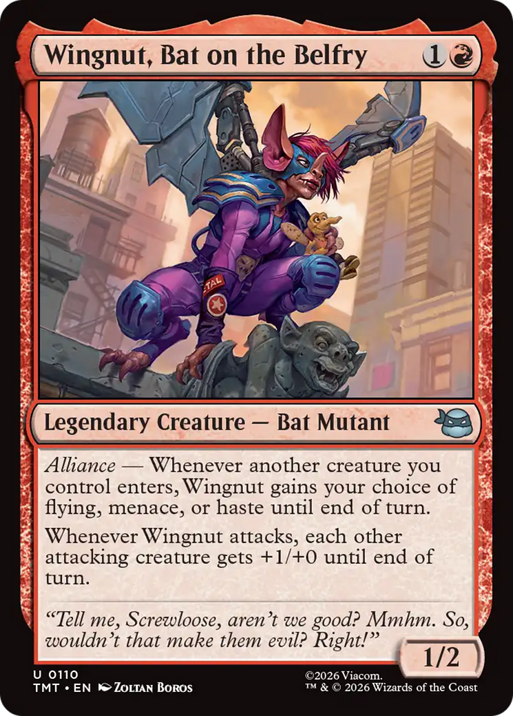 Wingnut, Bat on the Belfry [Teenage Mutant Ninja Turtles] | Total Play