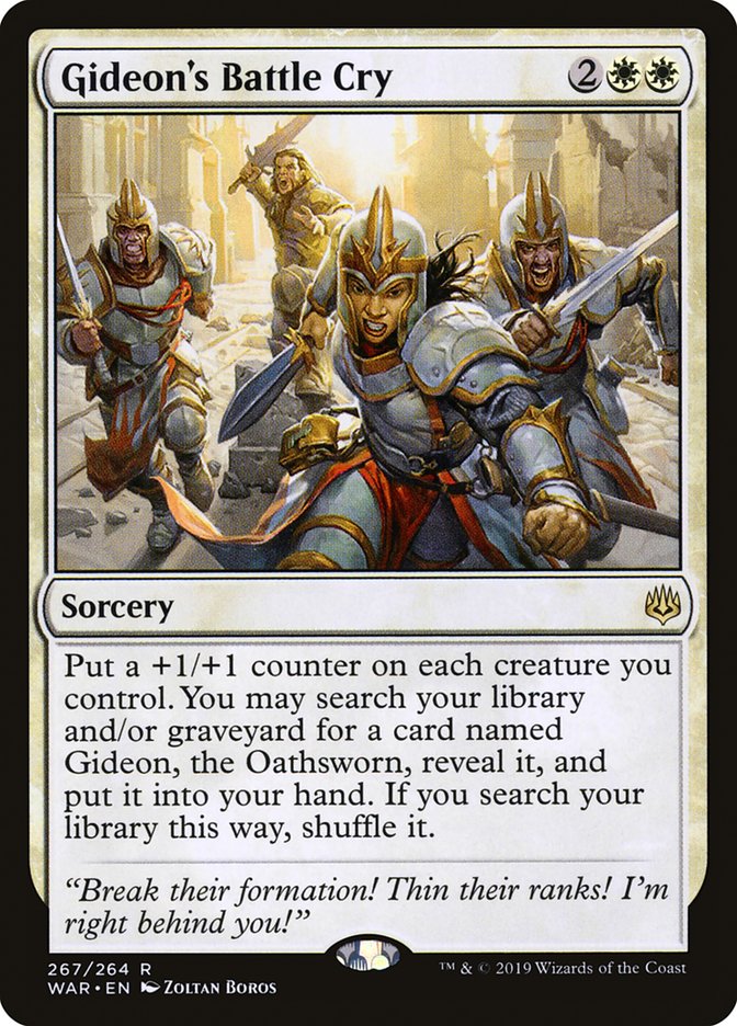 Gideon's Battle Cry [War of the Spark] | Total Play