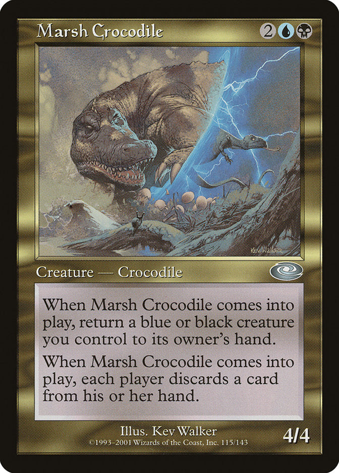 Marsh Crocodile [Planeshift] | Total Play