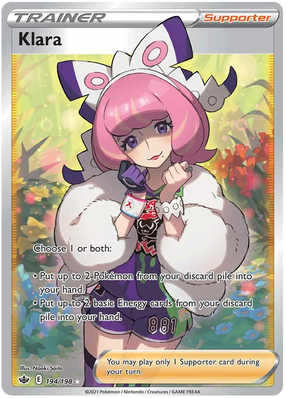 Klara (194/198) [Sword & Shield: Chilling Reign] | Total Play