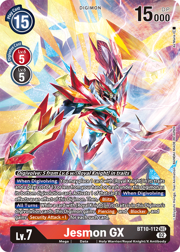 Jesmon GX [BT10-112] (Alternate Art) [Xros Encounter] | Total Play