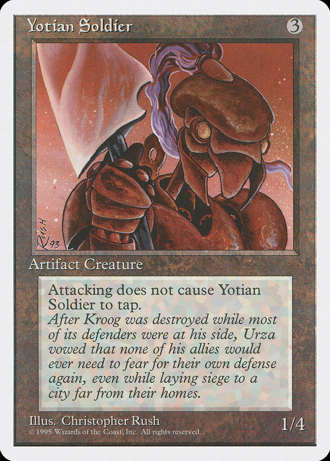 Yotian Soldier [Fourth Edition] | Total Play