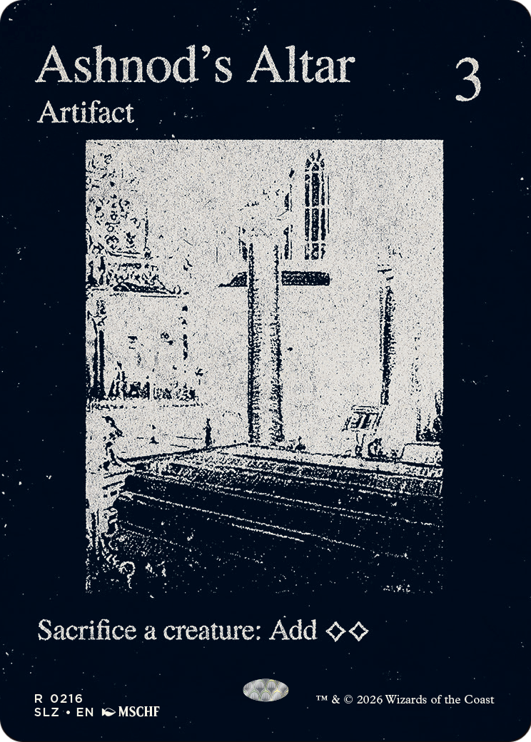 Ashnod's Altar (0216) [Secret Lair x MSCHF: The Zeta Set] | Total Play