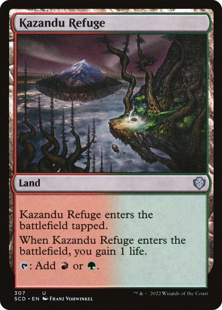Kazandu Refuge [Starter Commander Decks] | Total Play