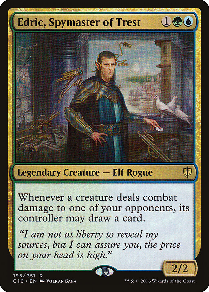 Edric, Spymaster of Trest [Commander 2016] | Total Play
