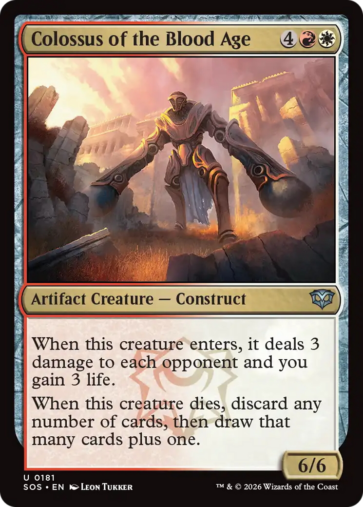 Colossus of the Blood Age [Secrets of Strixhaven] | Total Play