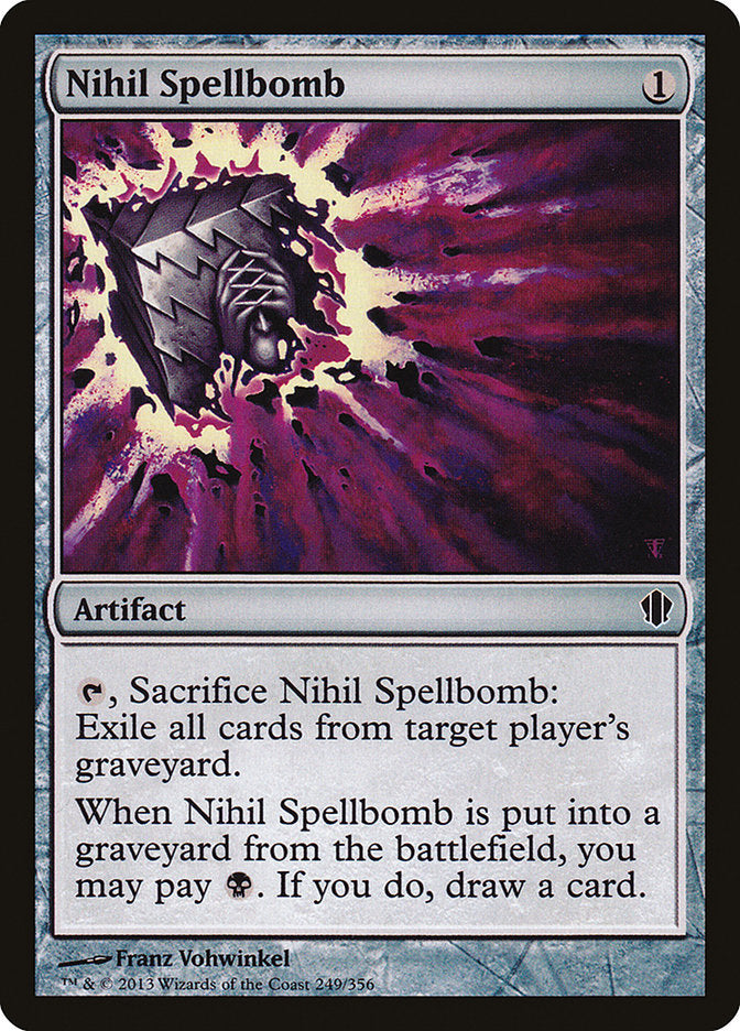 Nihil Spellbomb [Commander 2013] | Total Play