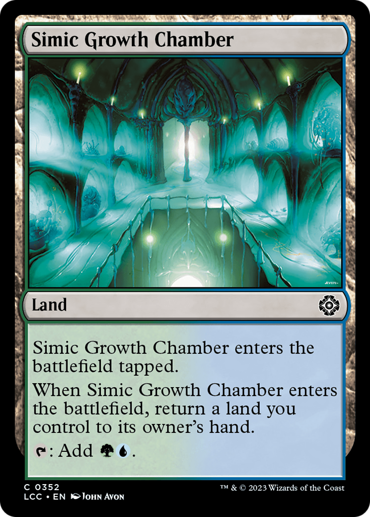 Simic Growth Chamber [The Lost Caverns of Ixalan Commander] | Total Play