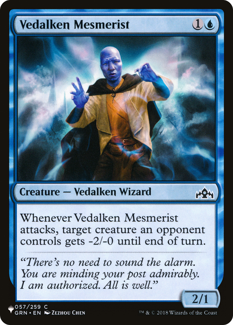Vedalken Mesmerist [The List] | Total Play