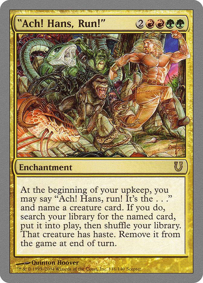 "Ach! Hans, Run!" [Unhinged] | Total Play