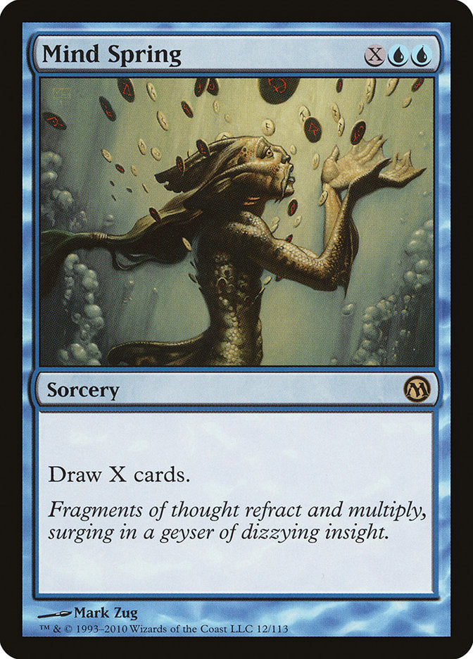 Mind Spring [Duels of the Planeswalkers] | Total Play
