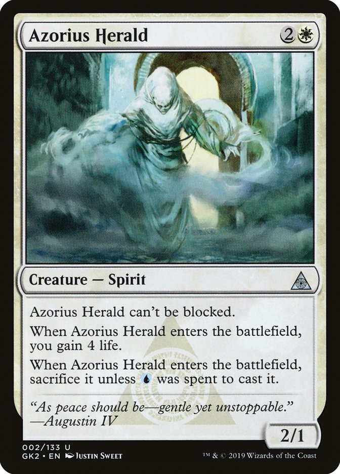 Azorius Herald [Ravnica Allegiance Guild Kit] | Total Play