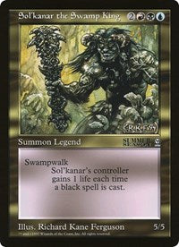 Sol'kanar the Swamp King (Oversized) [Oversize Cards] | Total Play