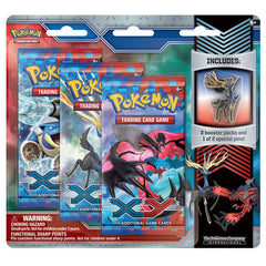 XY - 3-Pack Pin Blister Case (Xerneas & Yveltal) | Total Play