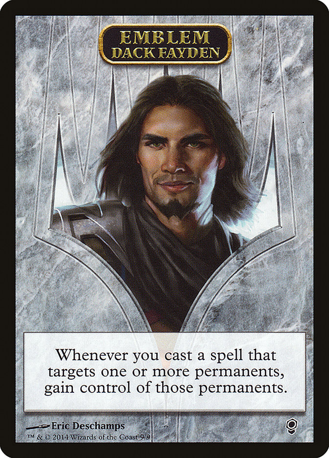 Dack Fayden Emblem [Conspiracy Tokens] | Total Play