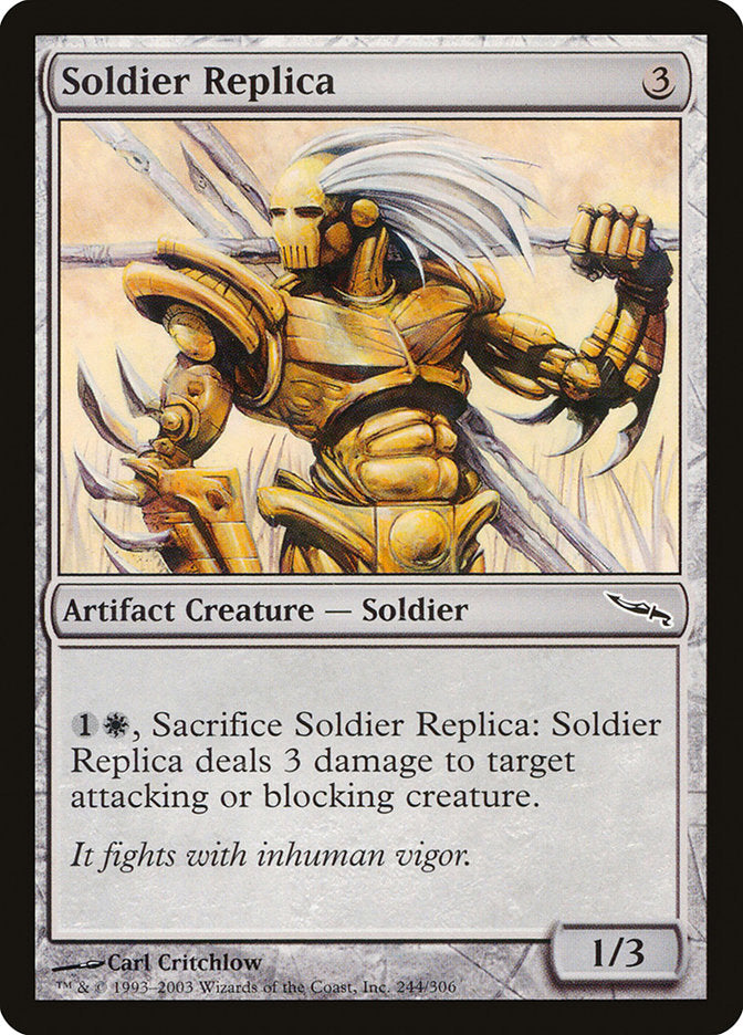 Soldier Replica [Mirrodin] | Total Play