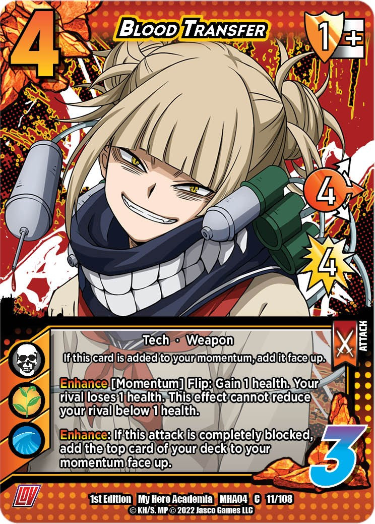 Blood Transfer [League of Villains] | Total Play