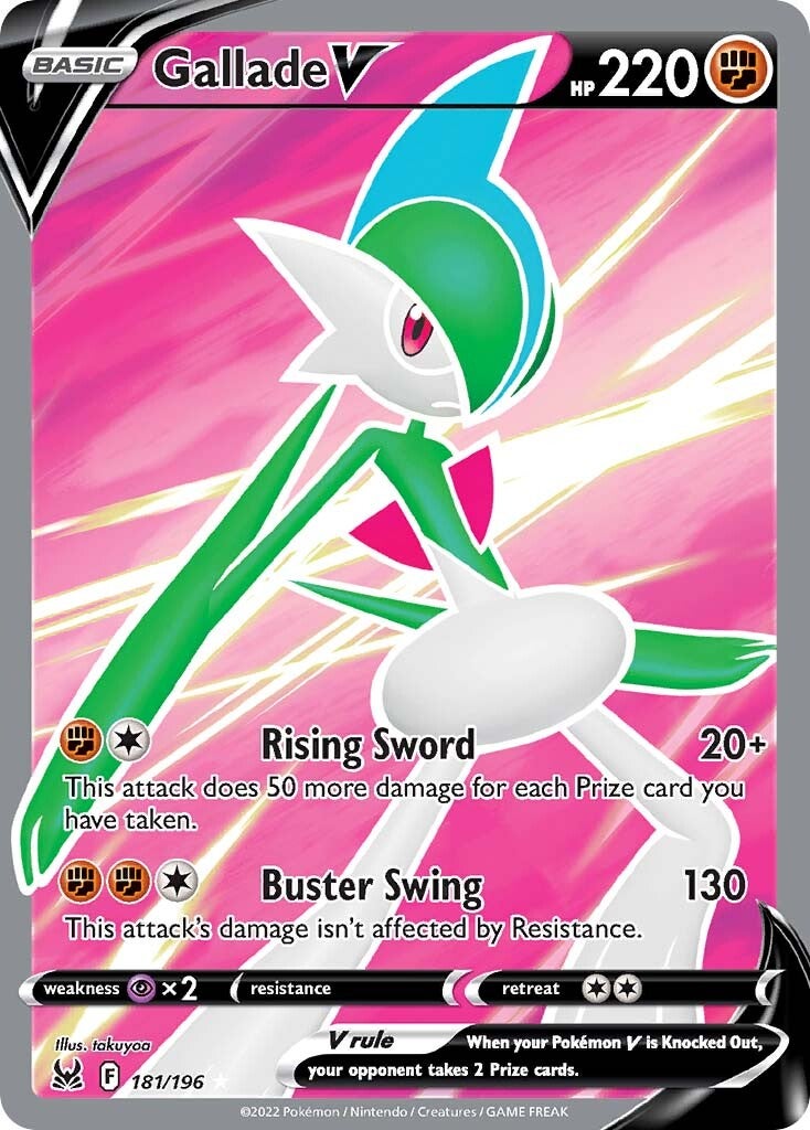 Gallade V (181/196) [Sword & Shield: Lost Origin] | Total Play