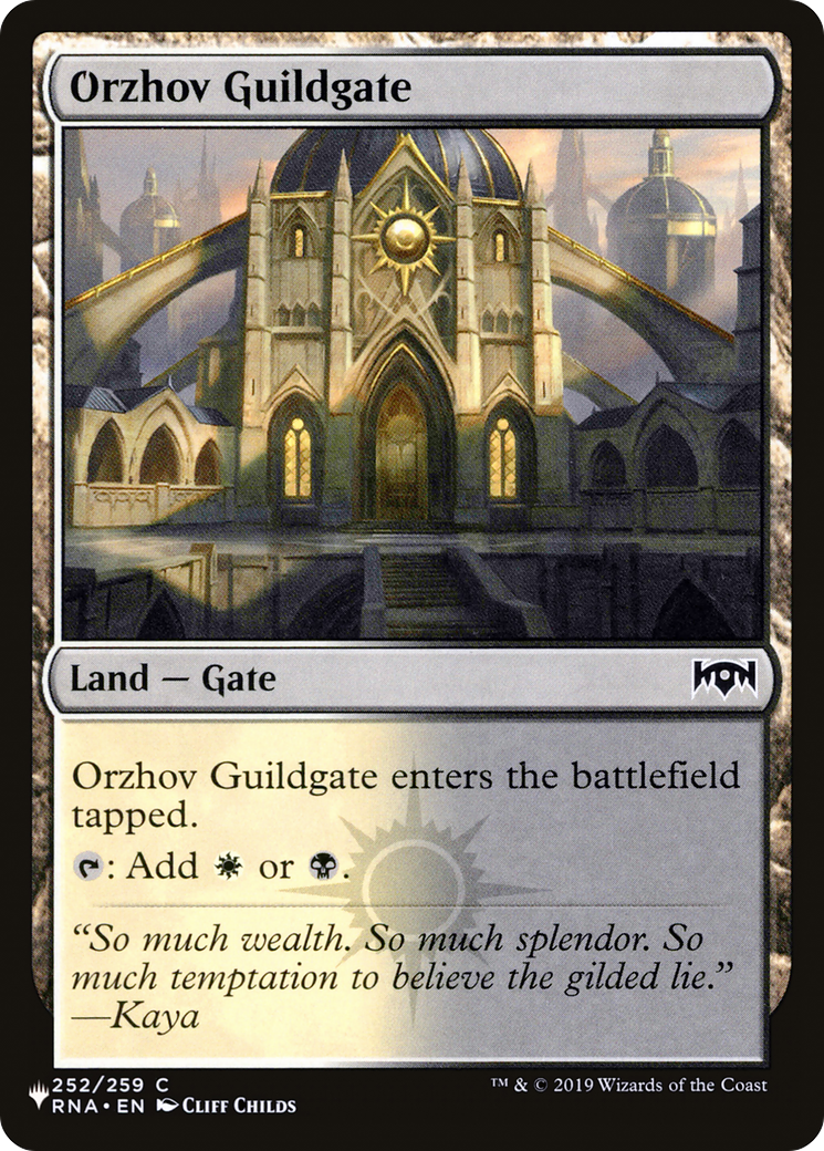 Orzhov Guildgate [The List] | Total Play