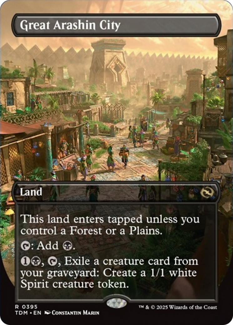 Great Arashin City (Borderless) [Tarkir: Dragonstorm] | Total Play