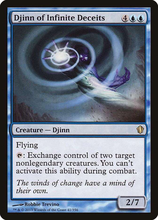 Djinn of Infinite Deceits [Commander 2013] | Total Play