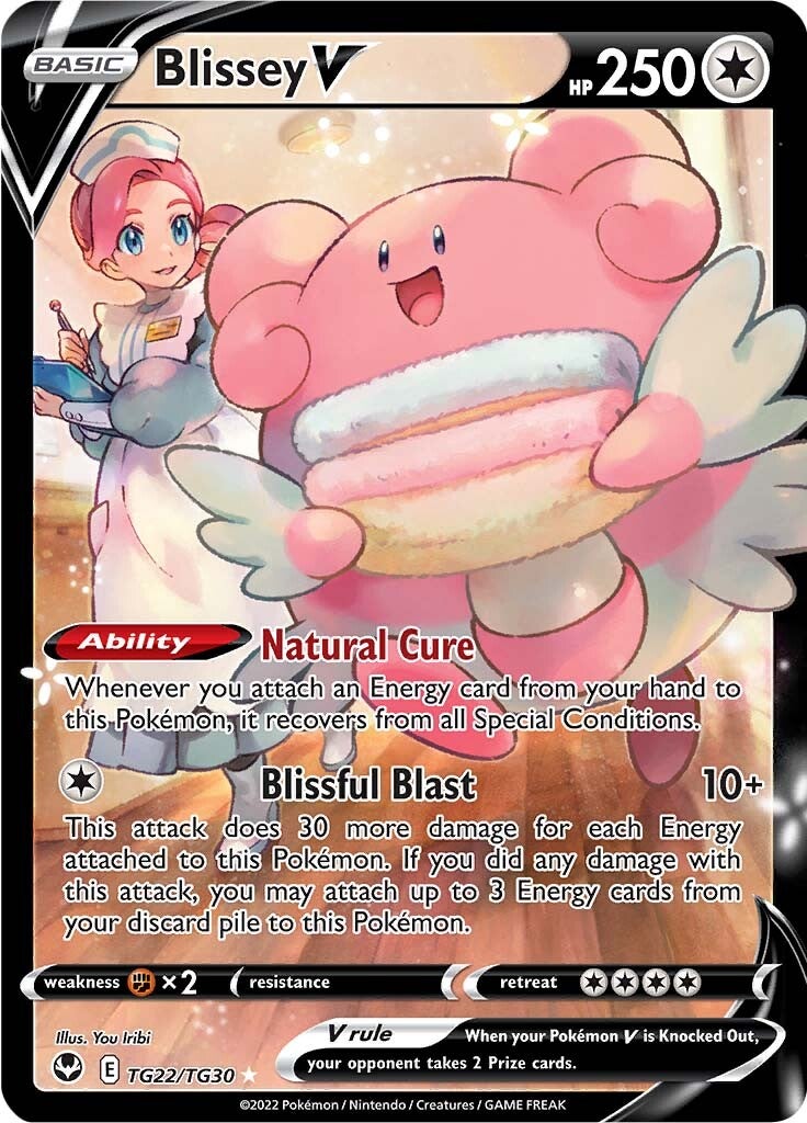 Blissey V (TG22/TG30) [Sword & Shield: Silver Tempest] | Total Play