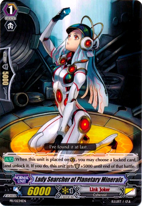 Lady Searcher of Planetary Minerals (PR/0234EN) [Promo Cards] | Total Play