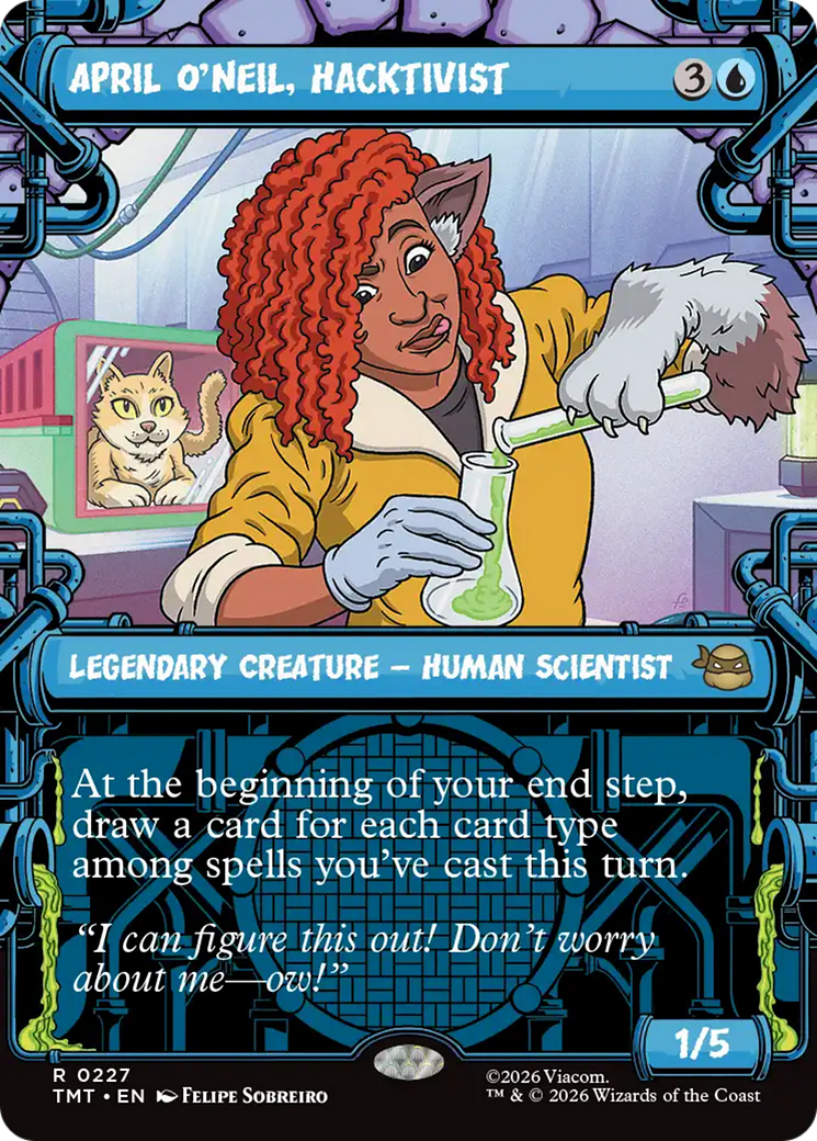 April O'Neil, Hacktivist (0227) (Showcase) [Teenage Mutant Ninja Turtles] | Total Play