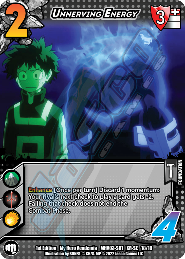Unnerving Energy [Endeavor Clash Deck XR] | Total Play