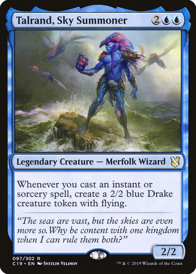 Talrand, Sky Summoner [Commander 2019] | Total Play