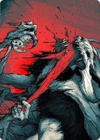 Vorinclex, Monstrous Raider 2 Art Card [Kaldheim Art Series] | Total Play
