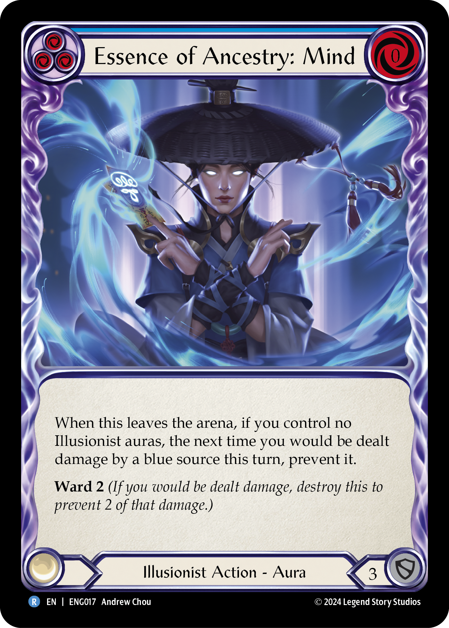 Essence of Ancestry: Mind [ENG017] (Part the Mistveil Enigma Blitz Deck) | Total Play