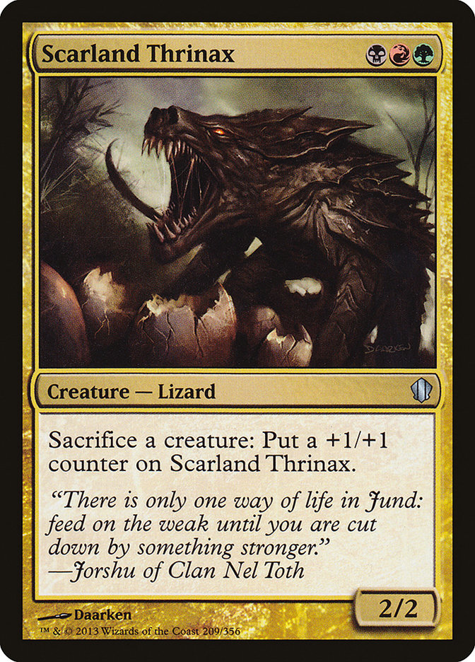 Scarland Thrinax [Commander 2013] | Total Play