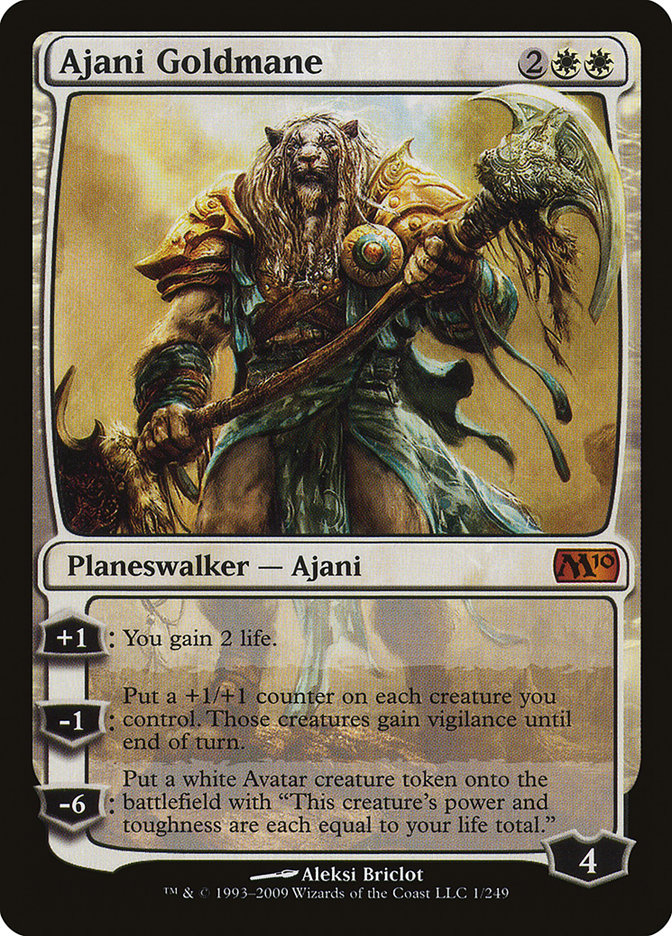 Ajani Goldmane [Magic 2010] | Total Play