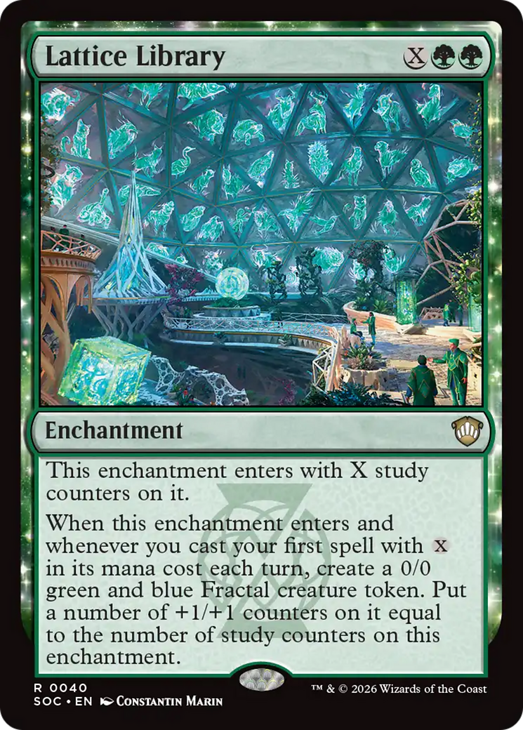 Lattice Library [Secrets of Strixhaven Commander] | Total Play