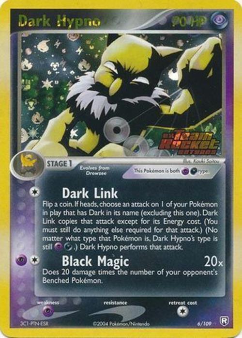 Dark Hypno (6/109) (Stamped) [EX: Team Rocket Returns] | Total Play