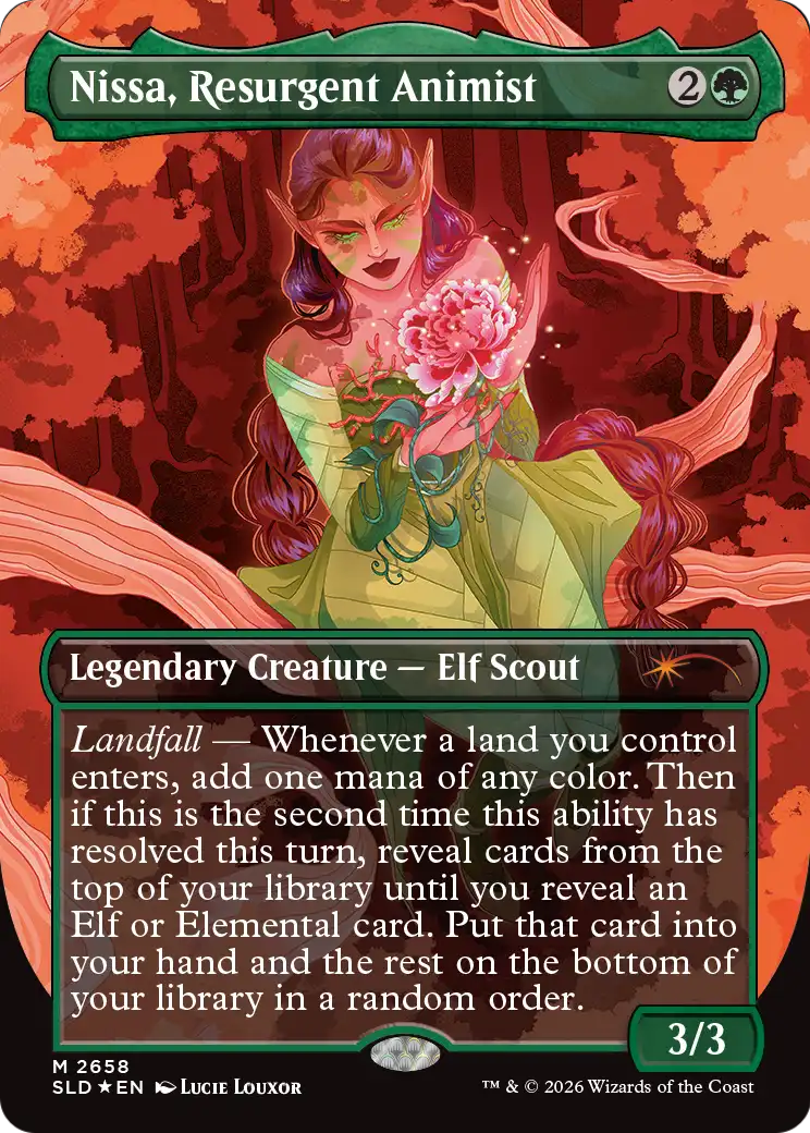 Nissa, Resurgent Animist [Secret Lair Drop Series] | Total Play