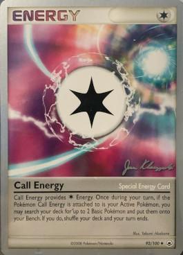 Call Energy (92/100) (Psychic Lock - Jason Klaczynski) [World Championships 2008] | Total Play