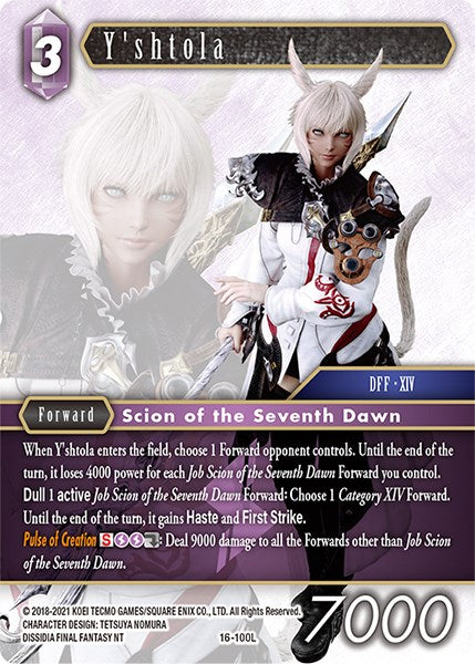 Y'shtola [Emissaries of Light] | Total Play