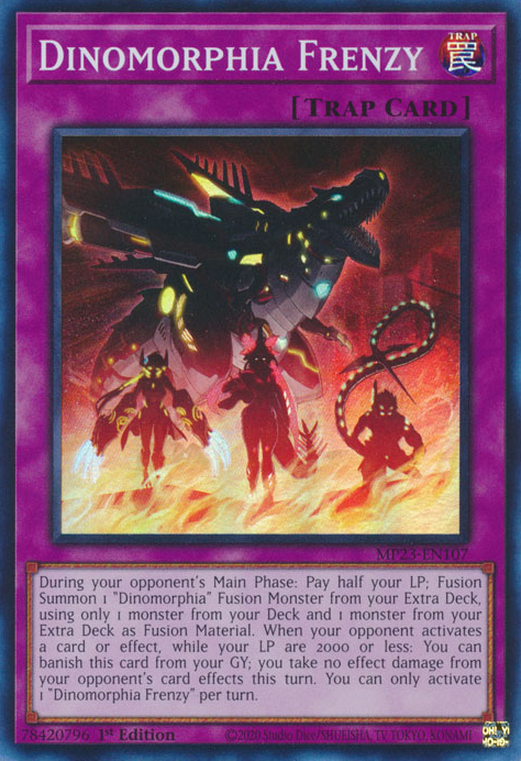 Dinomorphia Frenzy [MP23-EN107] Super Rare | Total Play