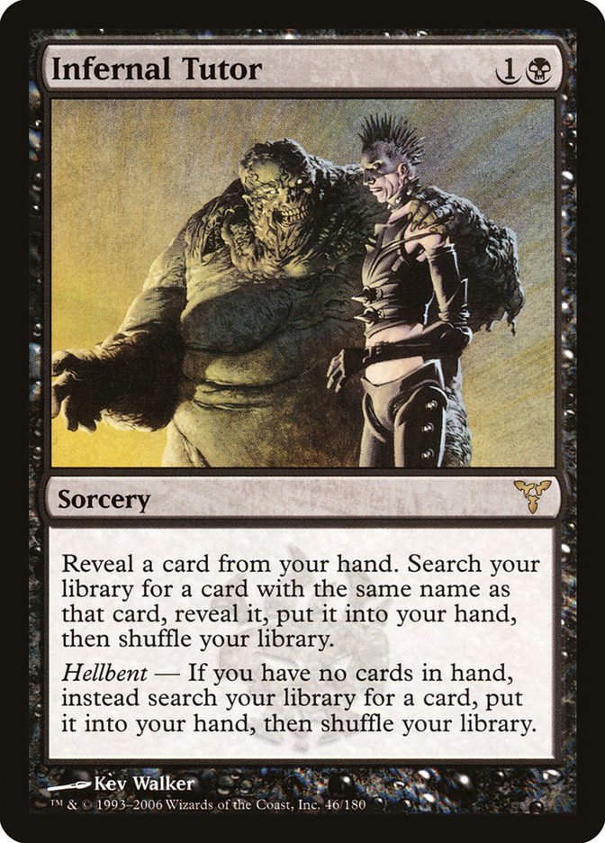 Infernal Tutor [Dissension] | Total Play