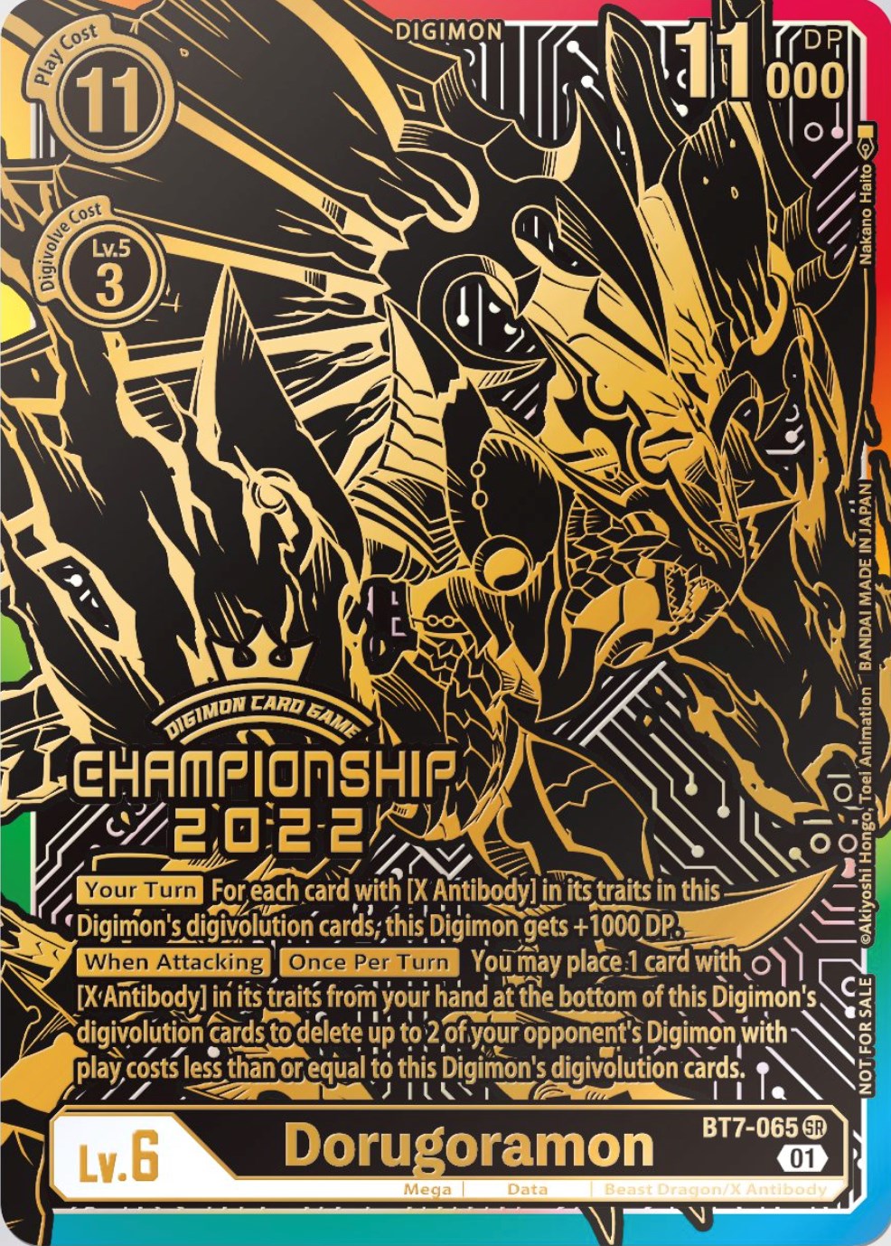 Dorugoramon [BT7-065] (2022 Championship Finals 1st Place) [Next Adventure Promos] | Total Play