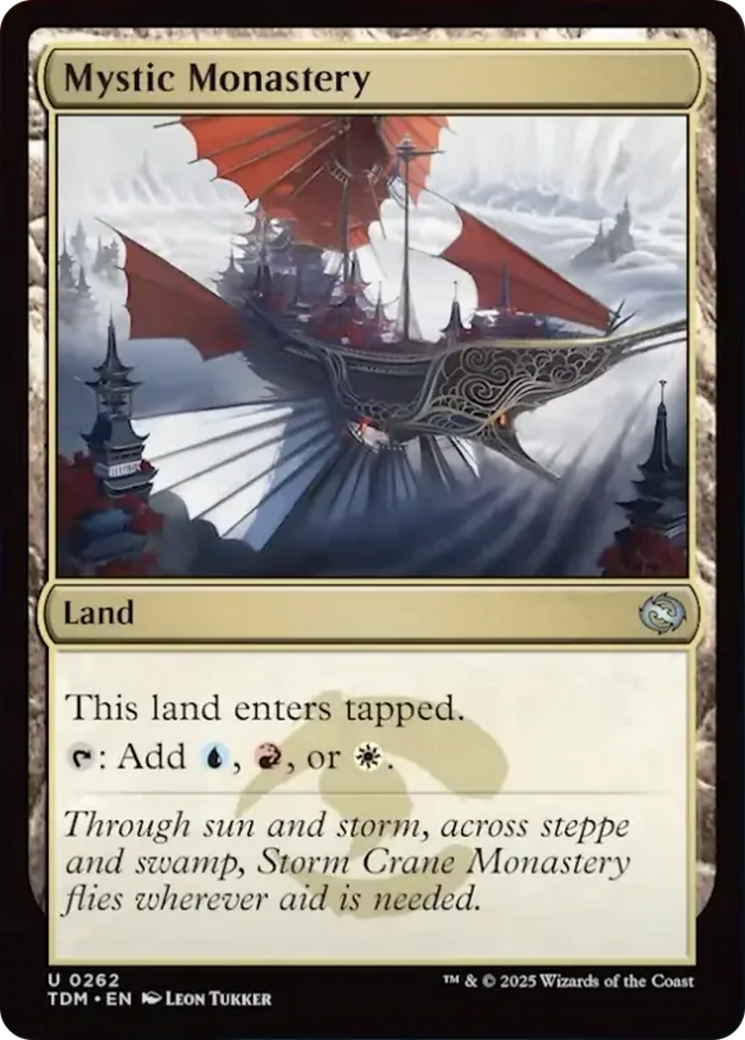 Mystic Monastery [Tarkir: Dragonstorm] | Total Play