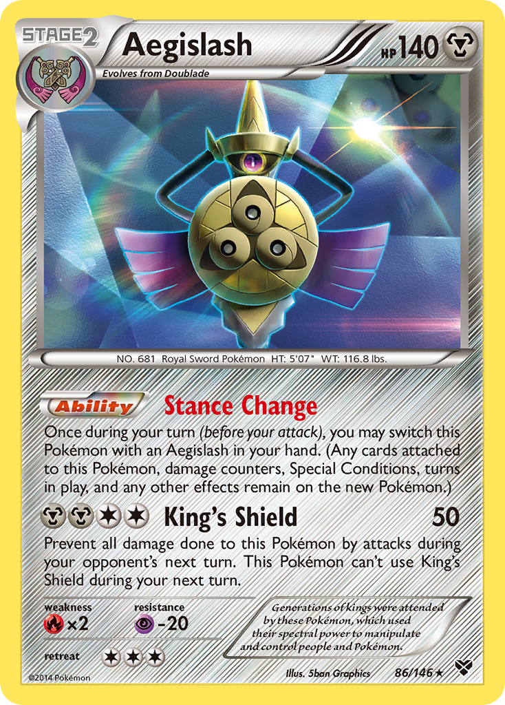 Aegislash (86/146) [XY: Base Set] | Total Play
