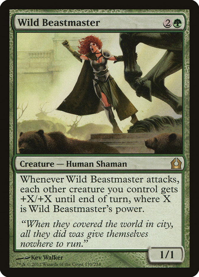 Wild Beastmaster [Return to Ravnica] | Total Play