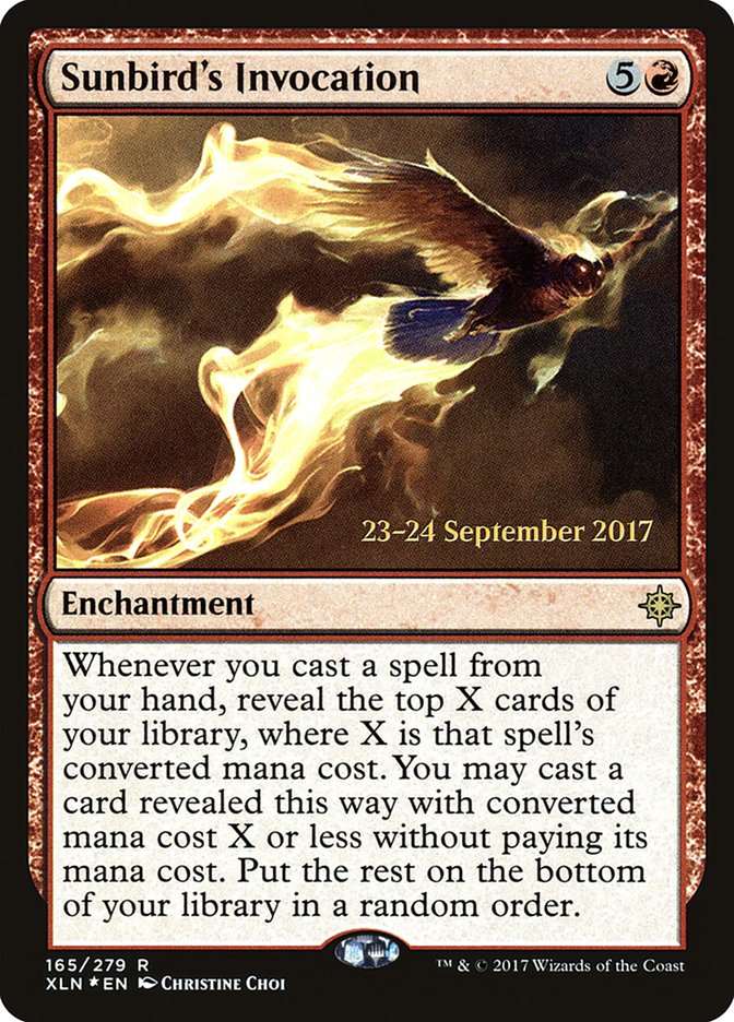Sunbird's Invocation [Ixalan Prerelease Promos] | Total Play