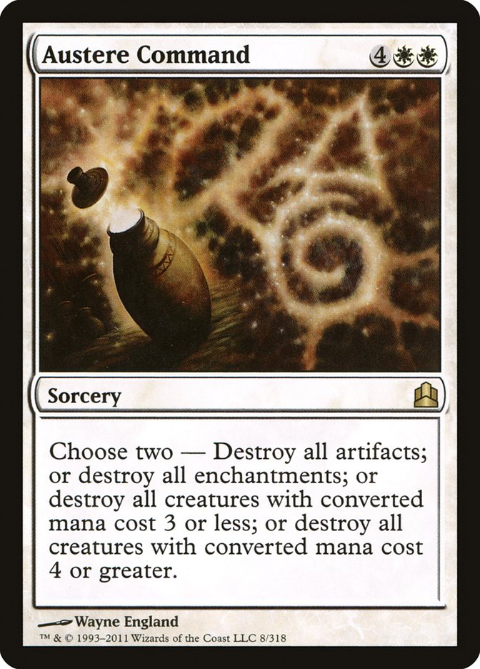 Austere Command [Commander 2011] | Total Play