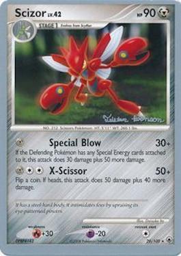 Scizor LV.42 (29/100) (Intimidation - Tristan Robinson) [World Championships 2008] | Total Play