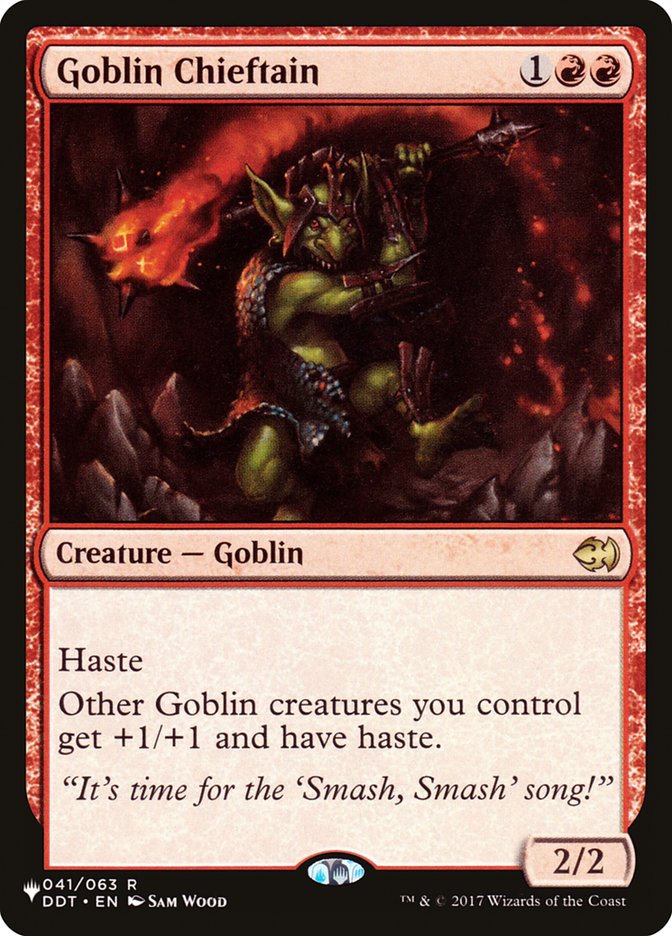 Goblin Chieftain [The List] | Total Play