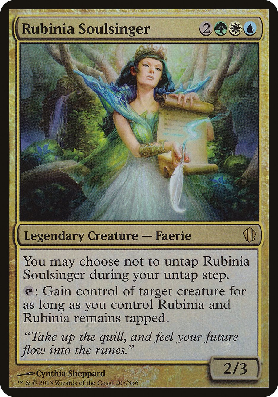 Rubinia Soulsinger (Oversized) [Commander 2013 Oversized] | Total Play